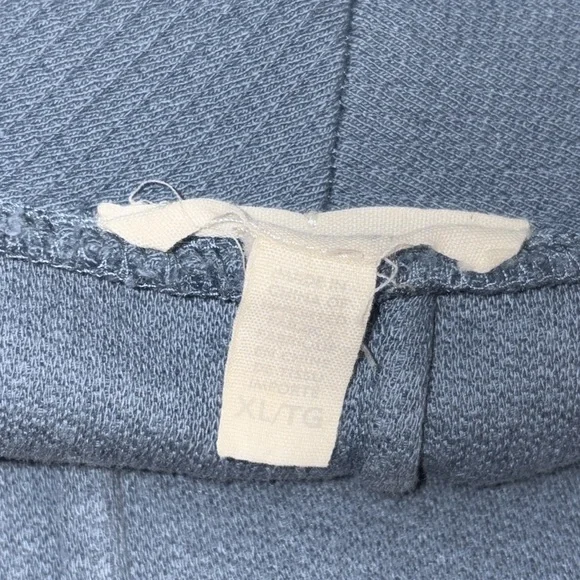 FINAL SALE Eileen Fisher Light Chambray Blue Waffle Blazer - Size XL - Picture 8 of 9